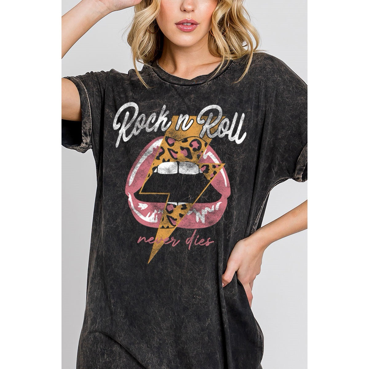 Rock & Roll Graphic Dress